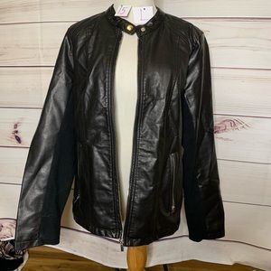 Leather jacket